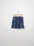Vintage Blue Levis Denim Remade Skirt 6/8 image