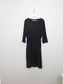 Vintage Black 70s T-shirt Dress S/M image