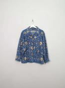 Women's Vintage Blue Denim Embroidered Jacket M/L image