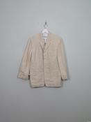 Men's Vintage 1920s Linen Tailored Made Blazer Jacket 38" image