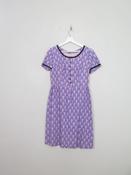 Vintage Lilac Austrian Dress S image