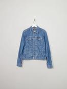 Men's Vintage Blue Denim Jacket 90s S/M image