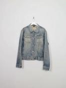 Men's Vintage Distressed Denim Diesel Jacket L/XL image