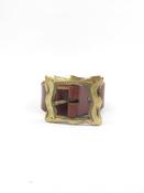 Vintage Tan Leather Belt XS/S image