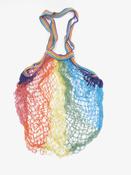 Vintage Rainbow French 70s Net Market Bag