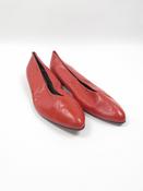 Women's Vintage Brick Red Flat Shoes 5/38 image