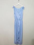 Womens Vintage Blue Jumpsuit XS/S image