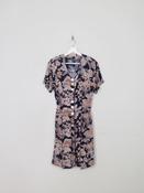Vintage Floral 80s Tea Dress S/M image