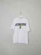 Men's Vintage White Nike International T-shirt L/XL image