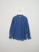 Men's Blue Denim Lacoste Shirt 44