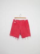 Vintage Red Shorts 34" W image