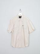 Men's Vintage Wrangler Cream Denim Shirt L