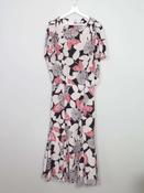 Vintage Silk Floral Albert Nipon 1930s Style S image