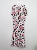 Vintage Silk Floral Albert Nipon 1930s Style S image