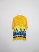 Men's Vintage Yellow Hawaiian Shirt XL image