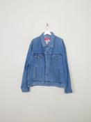 Men's Vintage Blue Denim Wrangler Hero Jacket L/XL
