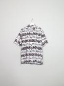 Men's Cream Vintage Hawaiian Shirt L image