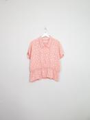 Vintage Peach 80s Blouse L/XL image