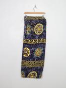 Vintage Navy Long Wrap Over Skirt M