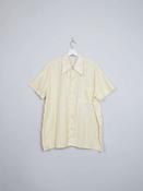 Mens Lemon Yellow Vintage 50s Shirt XL image