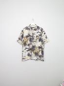 Mens Vintage Hawaiian Carl Banks 80s Shirt XL image
