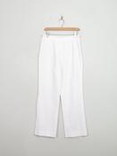 Women's Vintage Ice White Linen Daks Trousers 28" W S