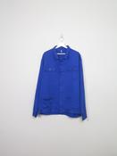 Men's Vintage Blue Chore Work Jacket XXL image