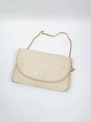 Women's Vintage Straw Envelope Bag image