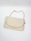 Women's Vintage Straw Envelope Bag image