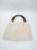 Women's Vintage Crochet Handbag image
