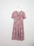 Vintage Floral Tea Dress M image