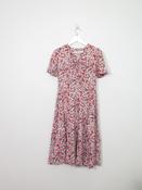 Vintage Floral Tea Dress M image