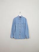 Vintage Levis Denim Blue Shirt L