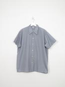 Mens Vintage Grey Short Sleeved Shirt L image