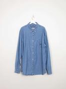 Mens Vintage Blue Denim Chaps Shirt XXL image