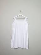 Vintage White Antique French Slip Nightie M/L image