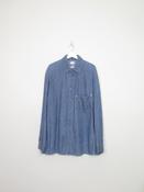 Mens Vintage Engineered Levi's Denim Shirt XL image