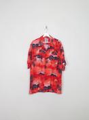 Men's Vintage Hawaiian Shirt L/XL