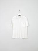 Men's Vintage Cream  Airtex Top M/L