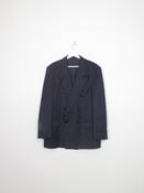 Mens Vintage 80s Double Breasted Blazer 40" Oversized image