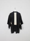 Women's Vintage Black Kimono S/M