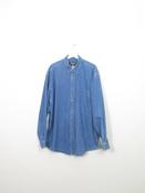 Men's Vintage Denim Shirt Eddie Bauer XL image