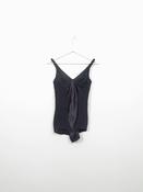 Vintage Black Corset Body Suit S image