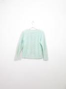 Womens Vintage Mint Green Mohair Jumper XS/S image