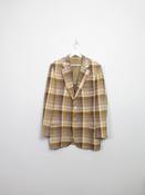 Mens Vintage Check Oxford Blazer 44" image