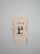 Mens Cream Vintage Pink Floyd Tshirt XL image
