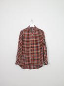 Mens Check Flannel Dickies Shirt M image