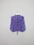 Vintage Colurful Diane Frais Blouse/Top S/M