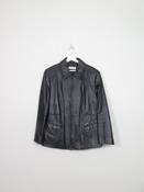 Womens Vintage Black Leather Gerry Weber L image