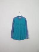 Men's 80s Vintage Denim Shirt L